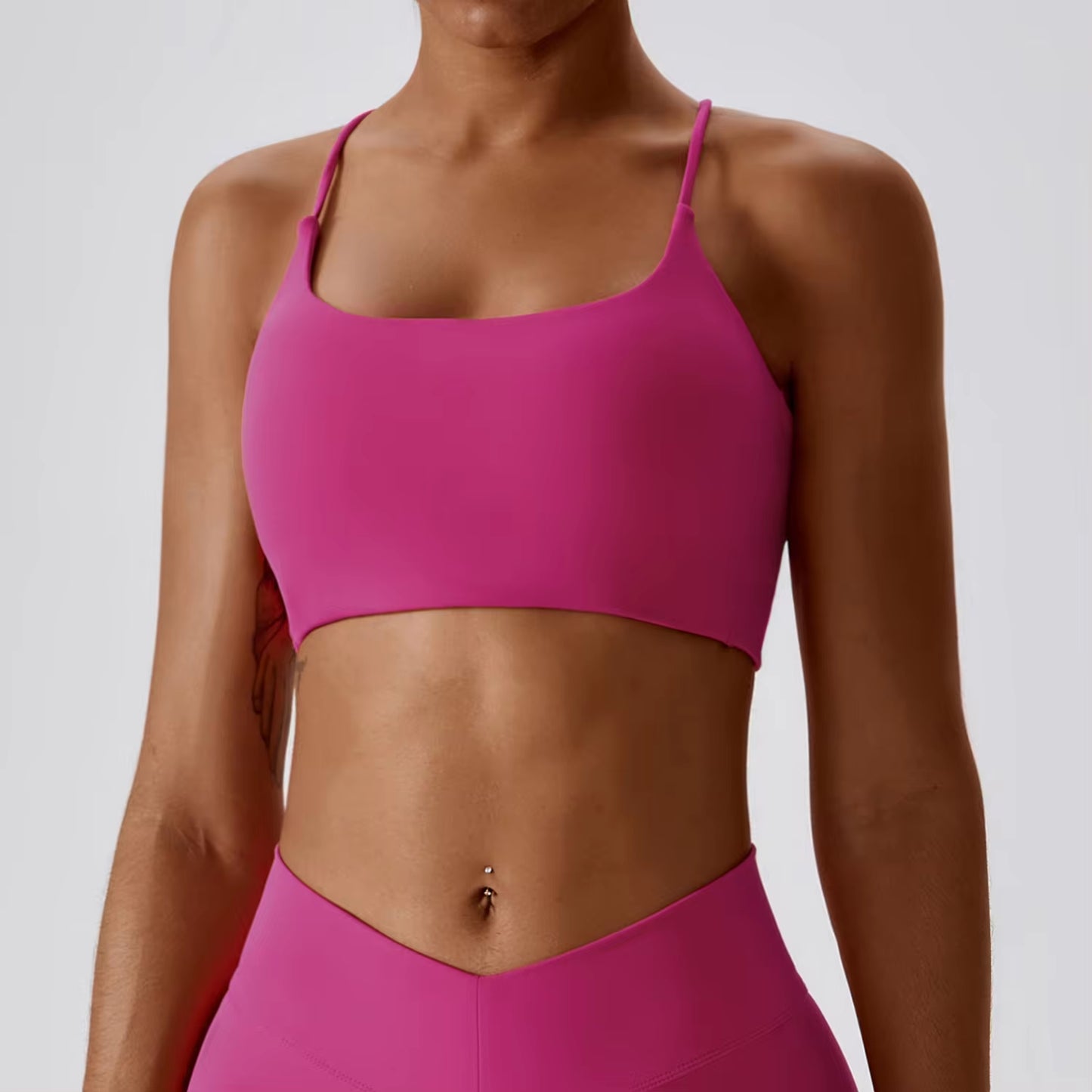 Cross-Back Sports Bra