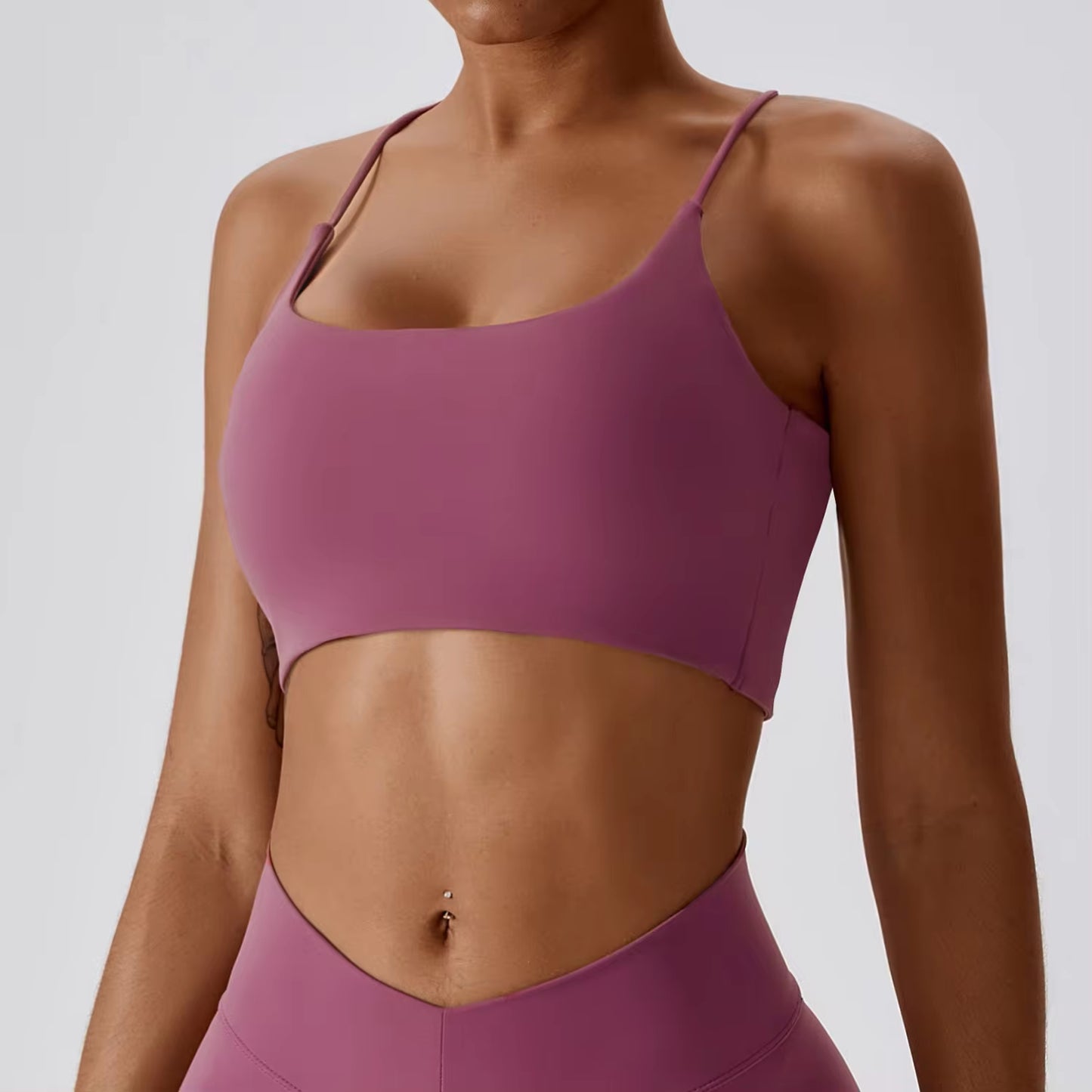 Cross-Back Sports Bra