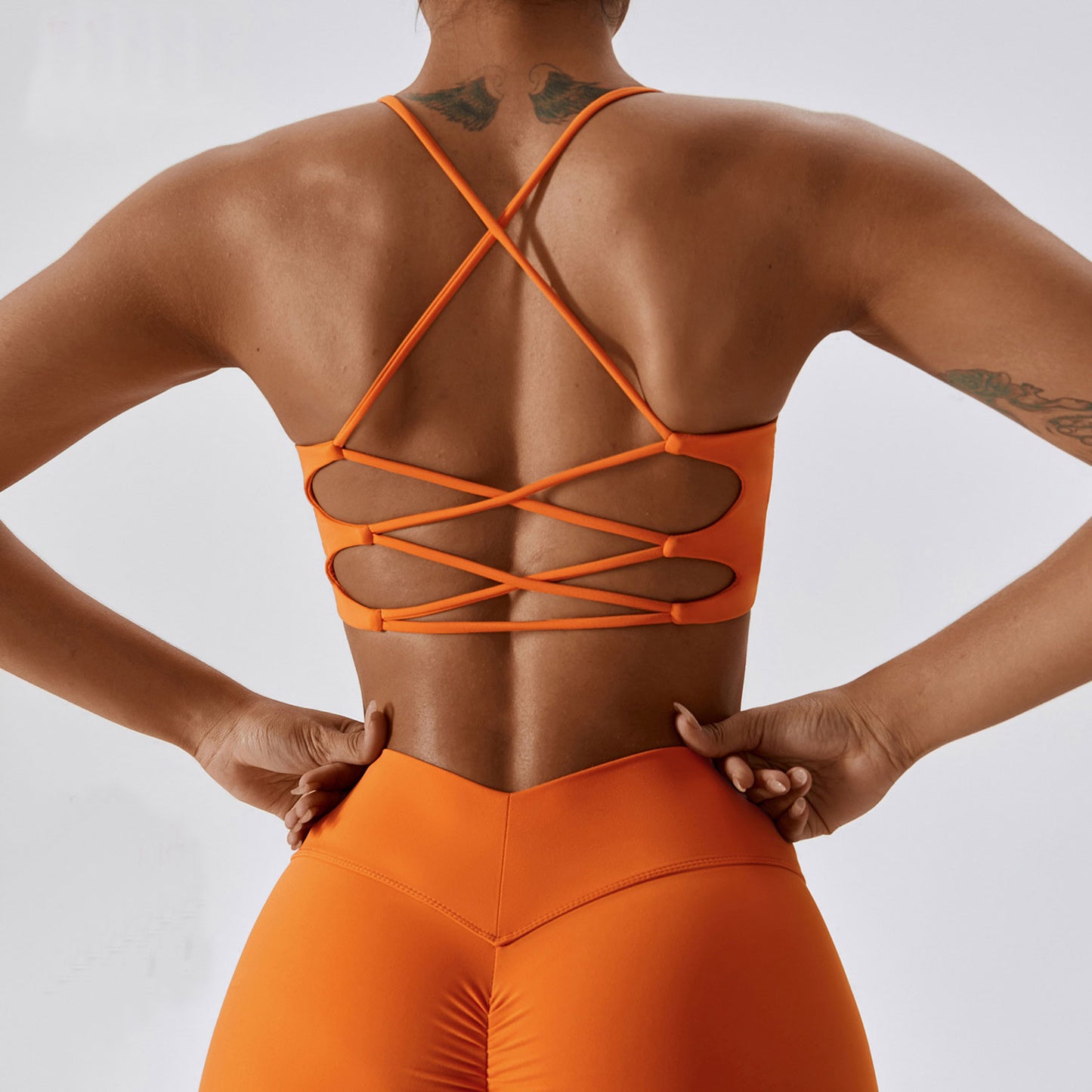 Cross-Back Sports Bra